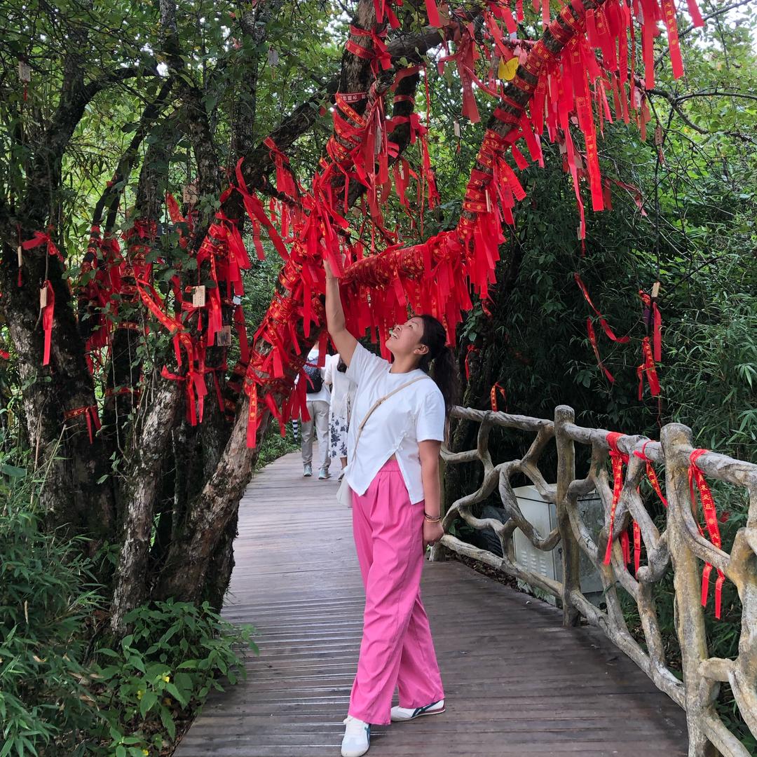 微笑的虎牙