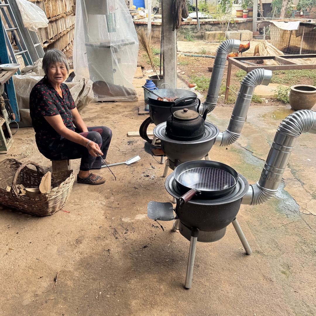 大娘柴火炉