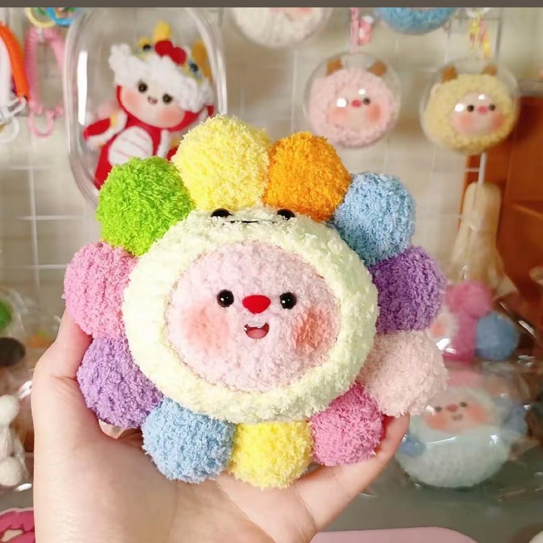 毛线球DIY潮玩饰品