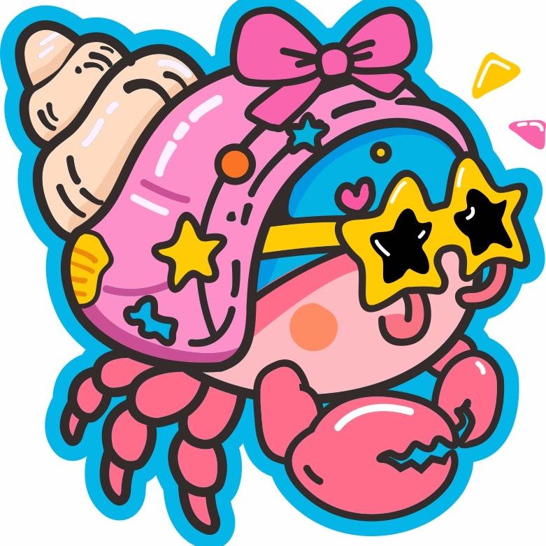 臭宝寄居蟹手工壳