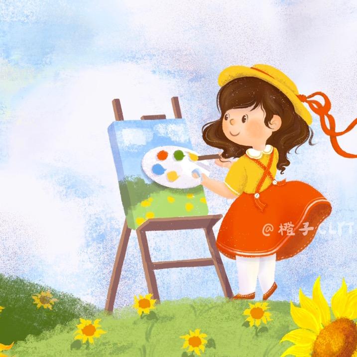 画画的橙子Clytie