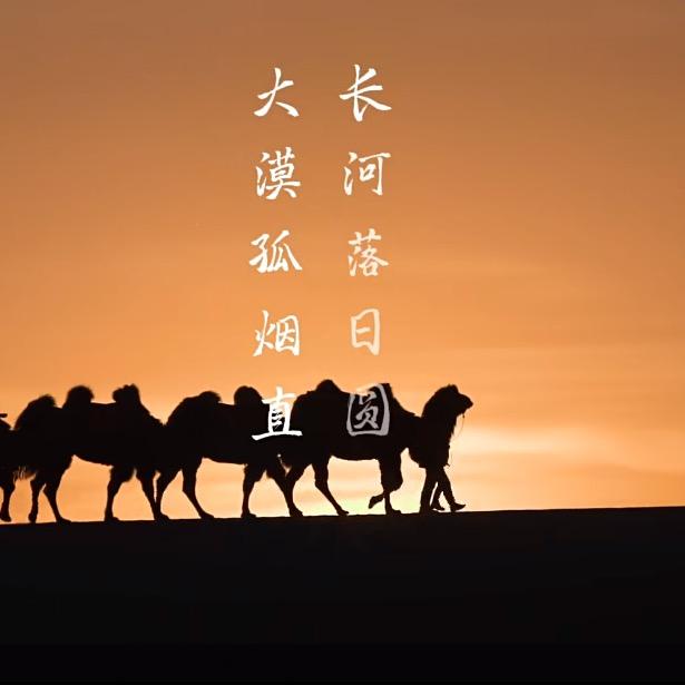 夕阳的刻痕