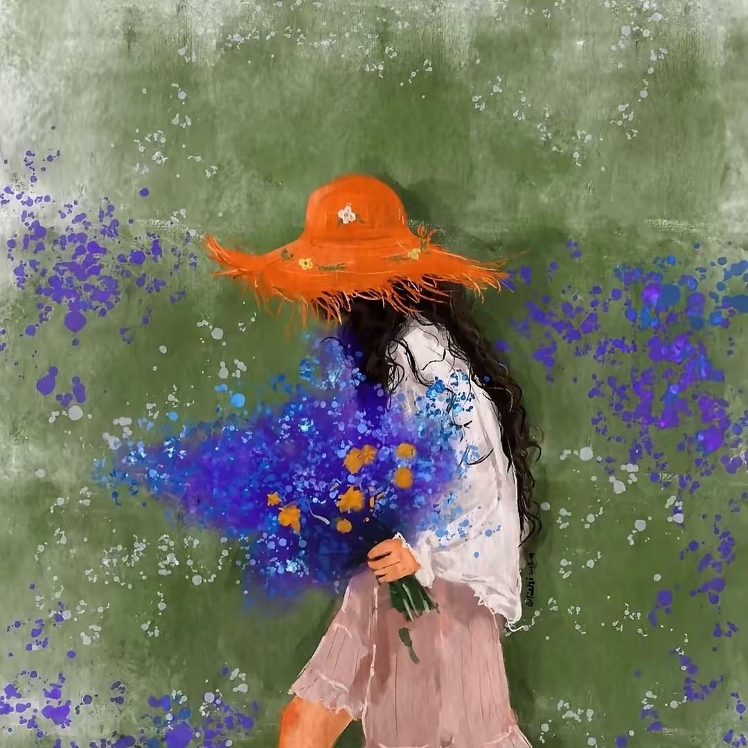 一朵小画(油画定制）