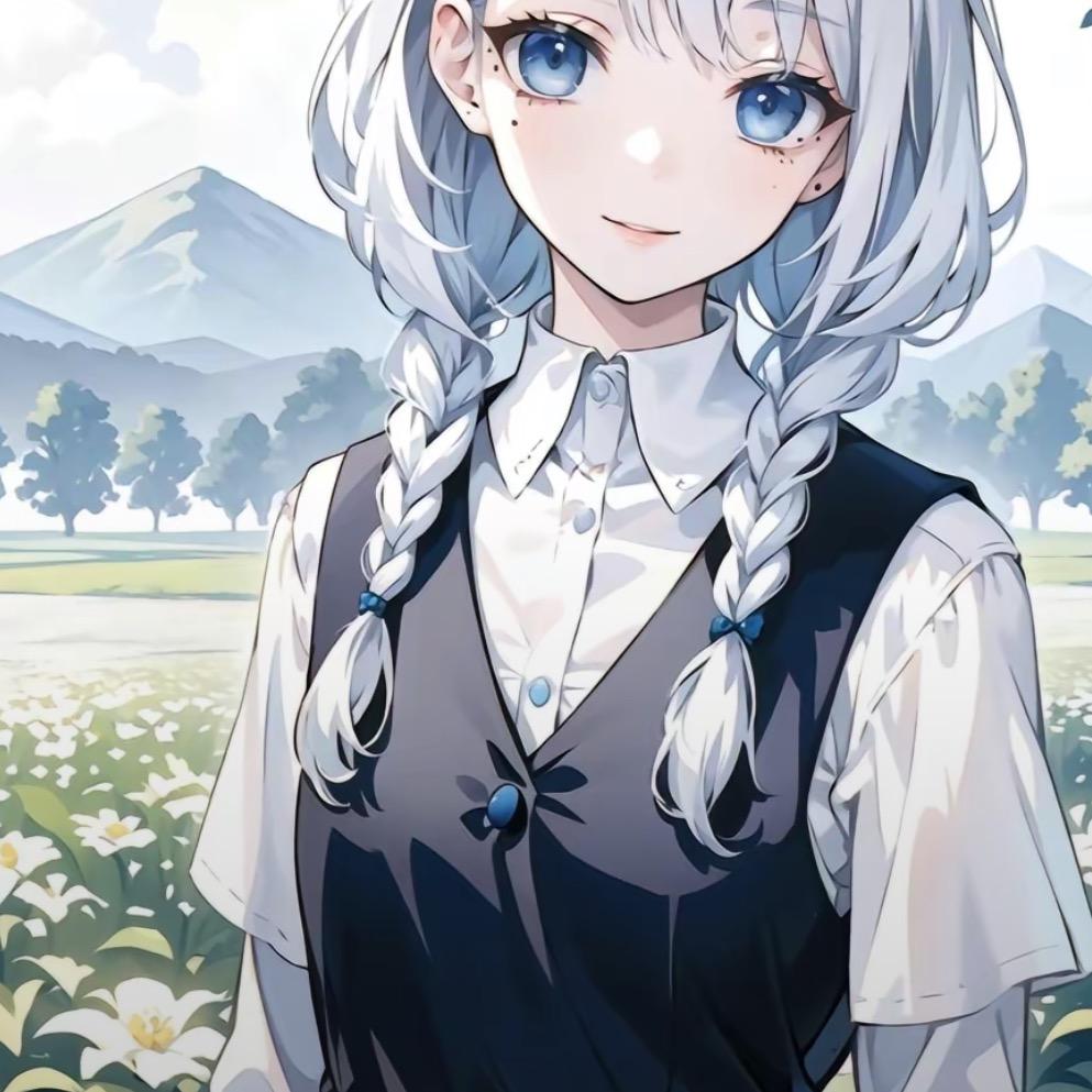 蓝色瞳孔