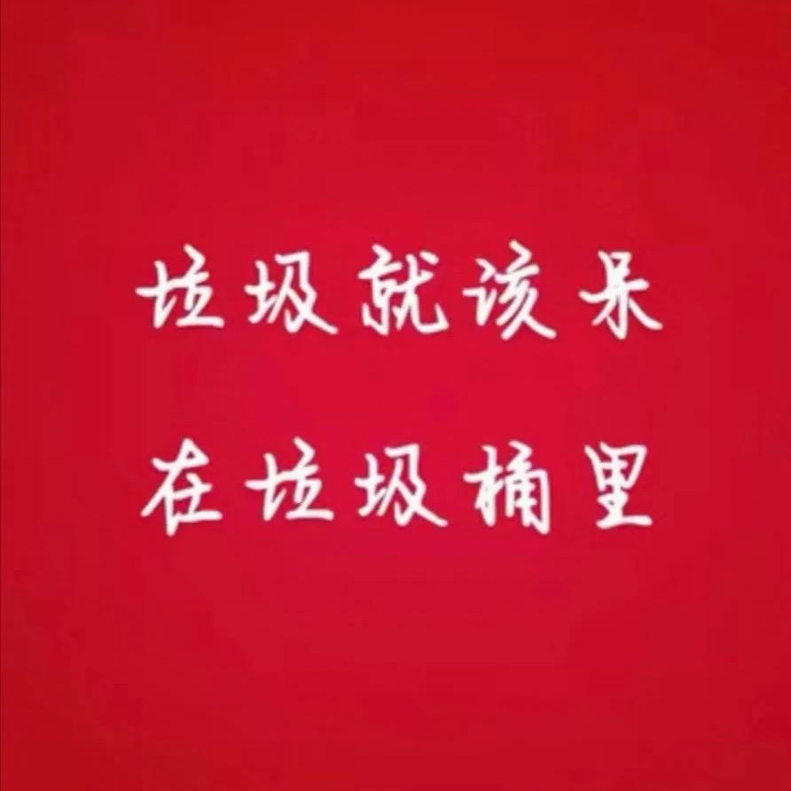 垃圾就该待在垃圾桶里