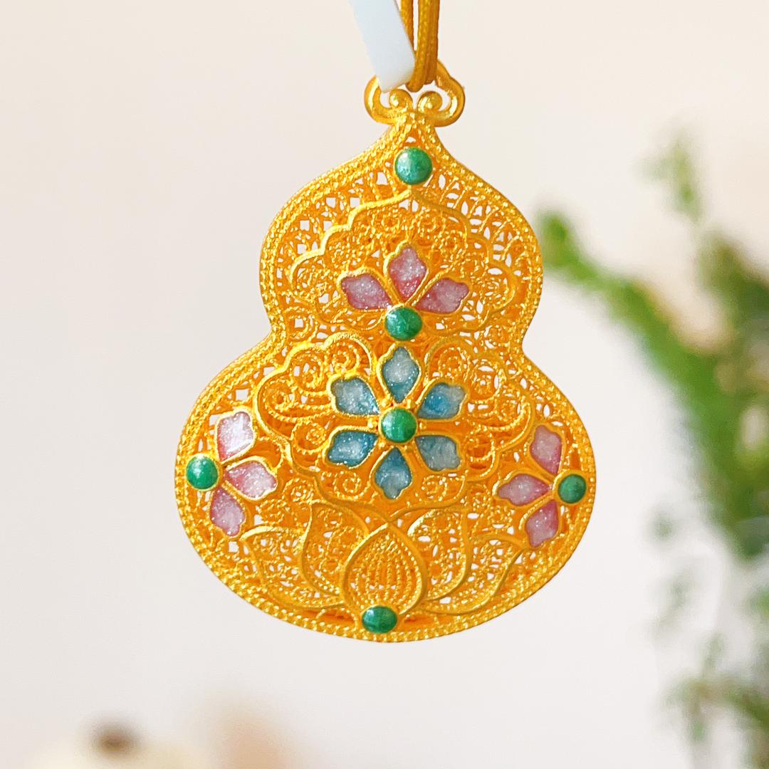 金包银珐琅彩珠宝首饰