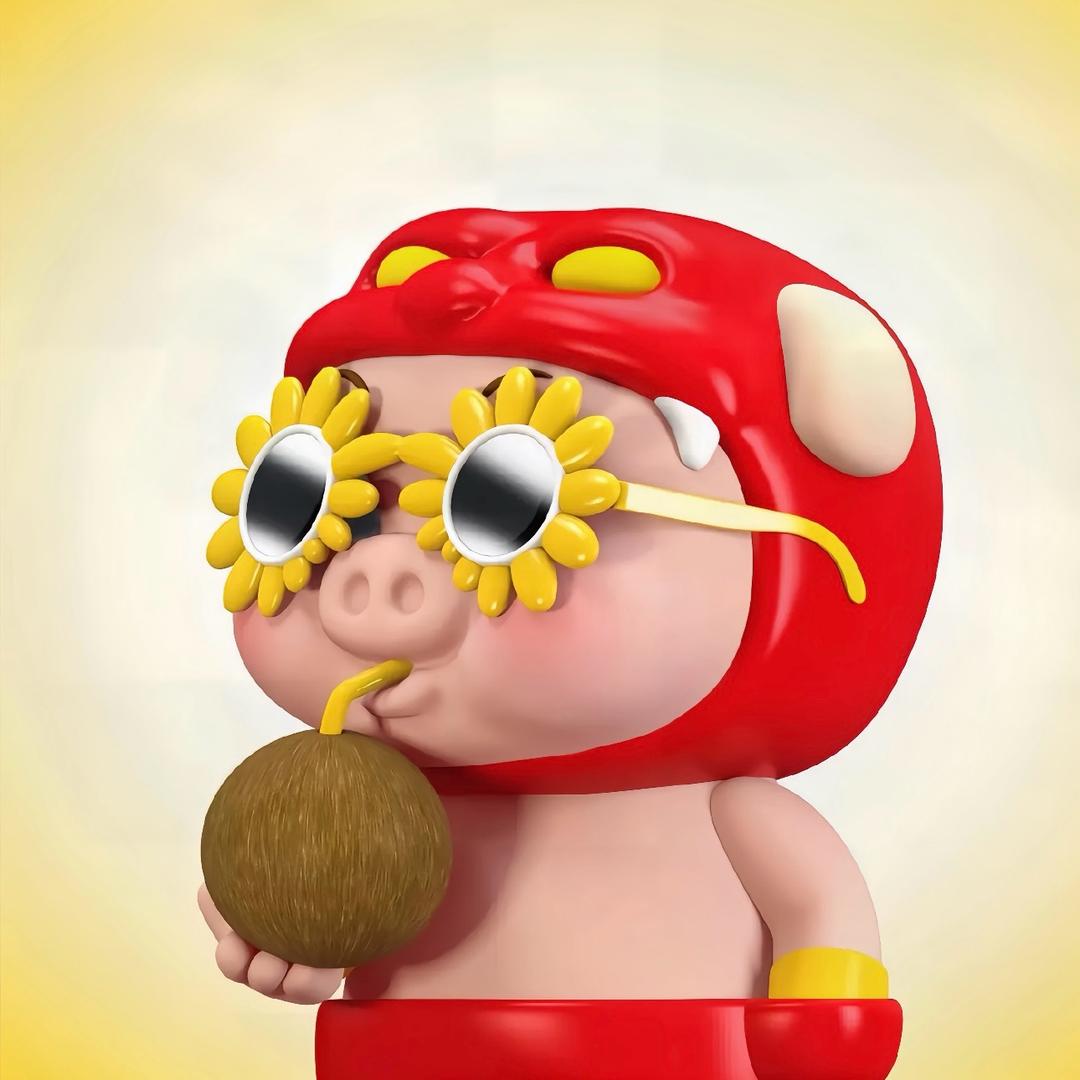 喝可乐的帅老头儿