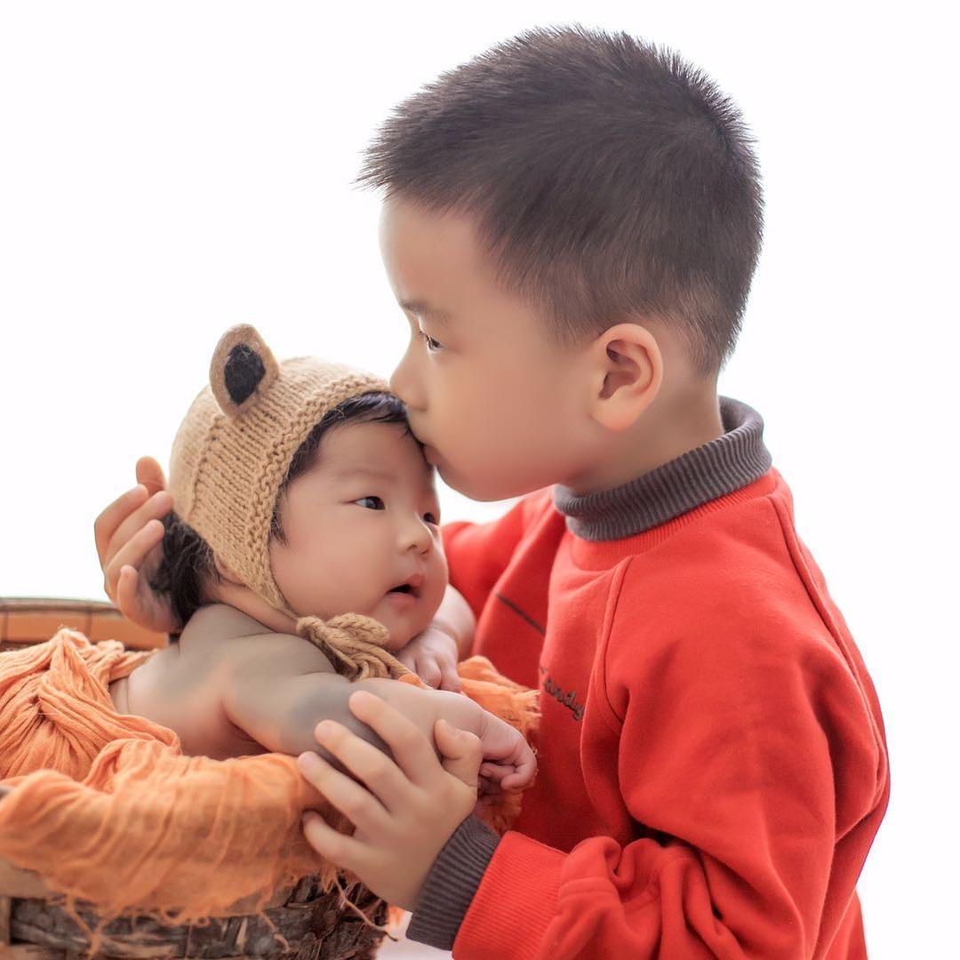 俩宝的ap知懂感恩❤️有福自然来🌷