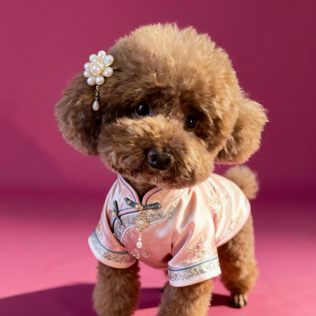 陈布丁是只小泰迪呀🐩