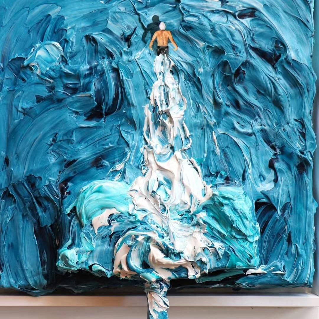 一条不会游泳的咸鱼