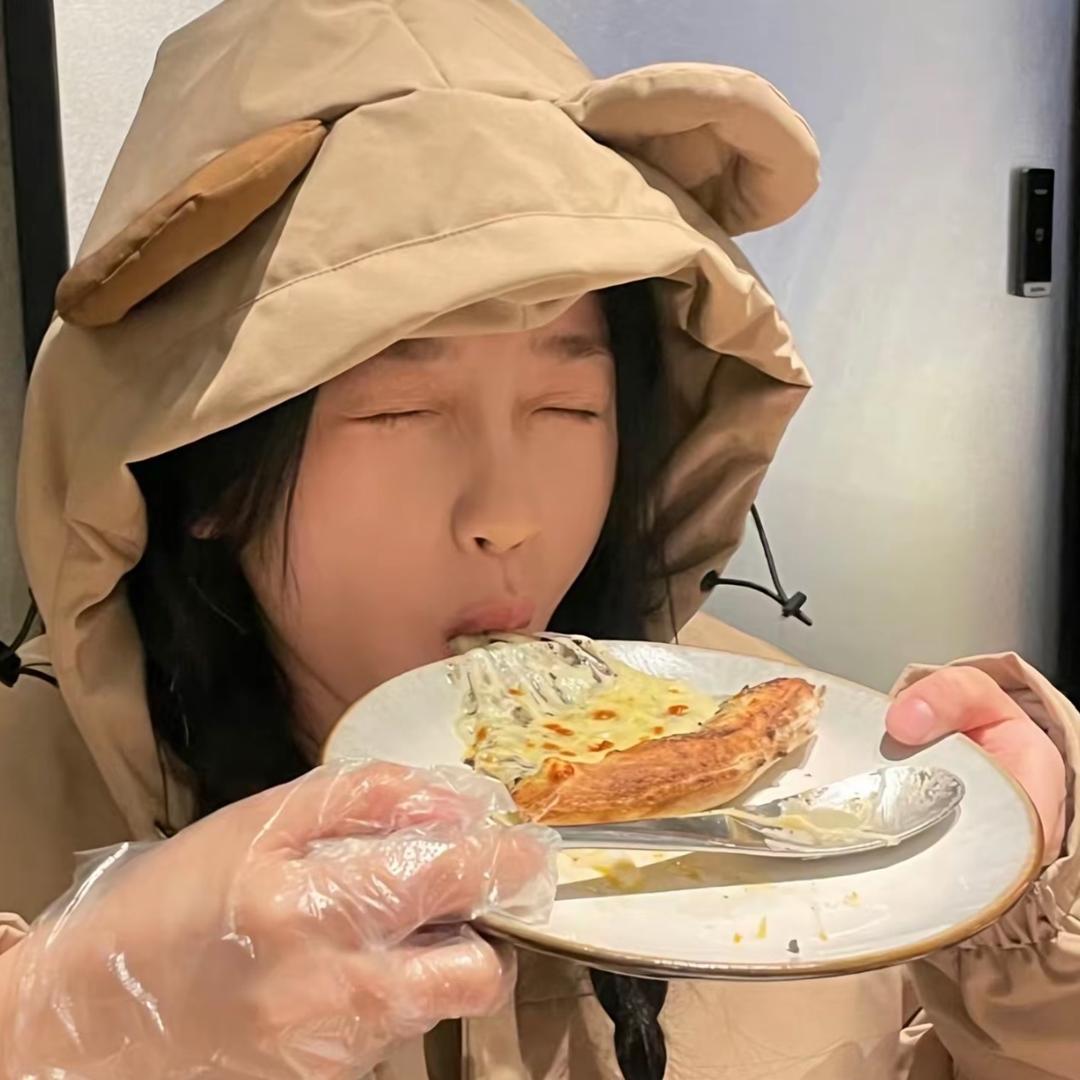 就吃最后一口
