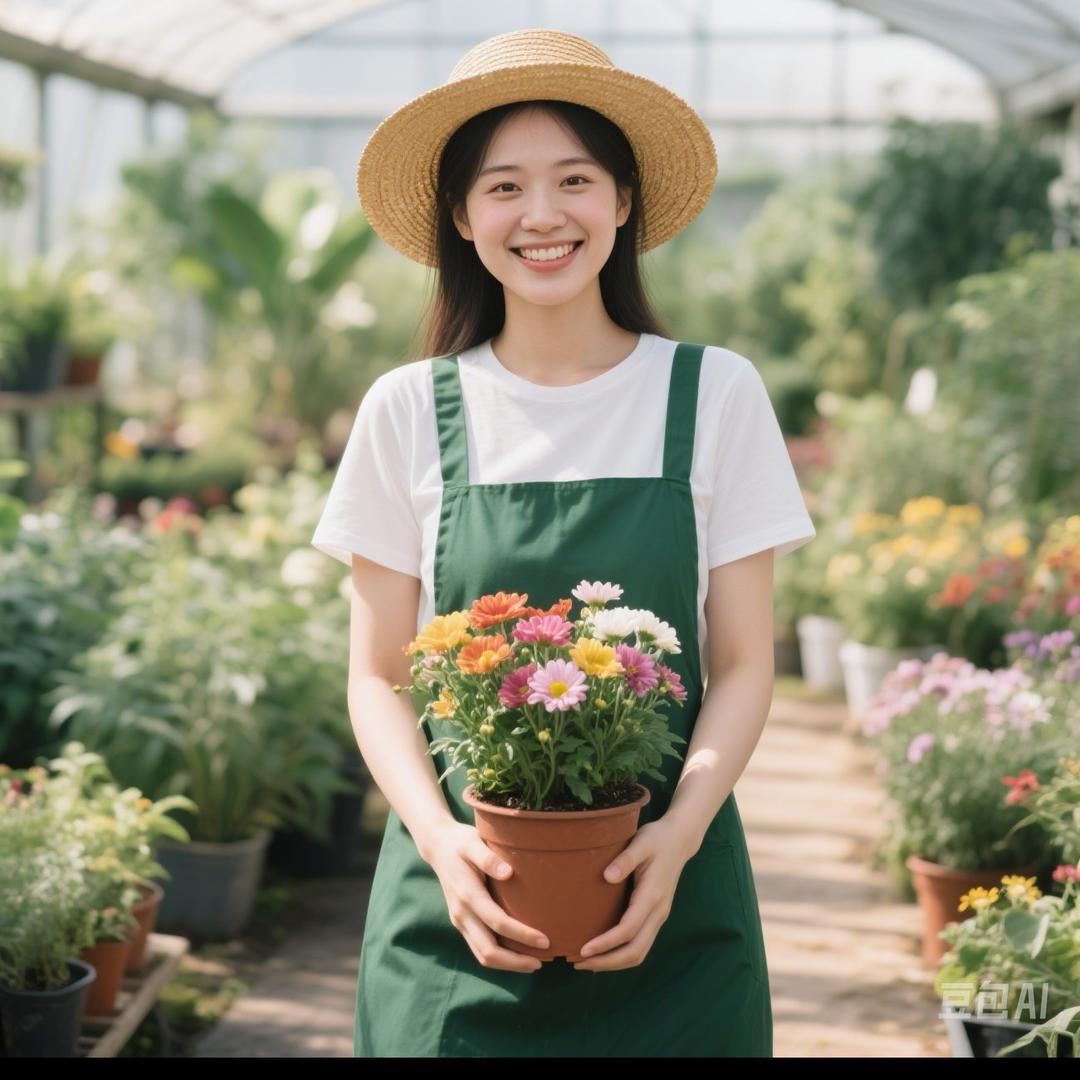 爱种植的小姑娘