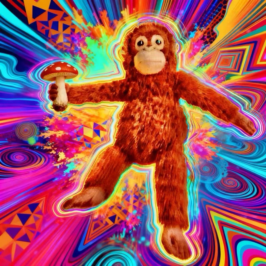 Psychedelic monkey🙈