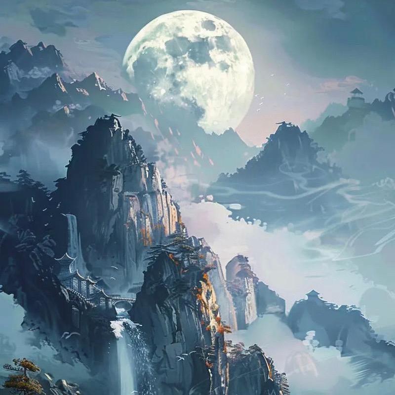 青山衔月