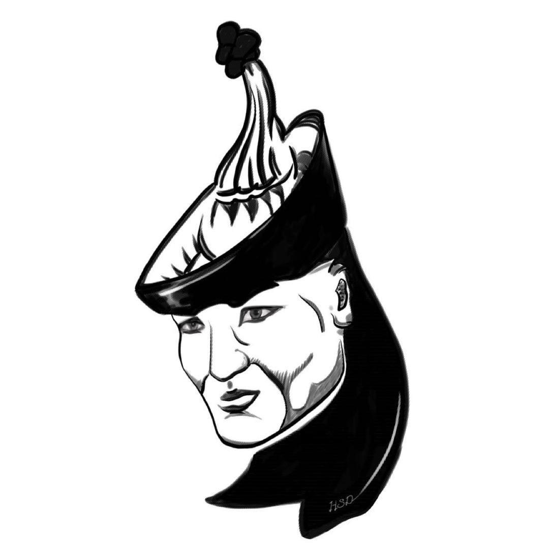 善良的蒙古人摄影