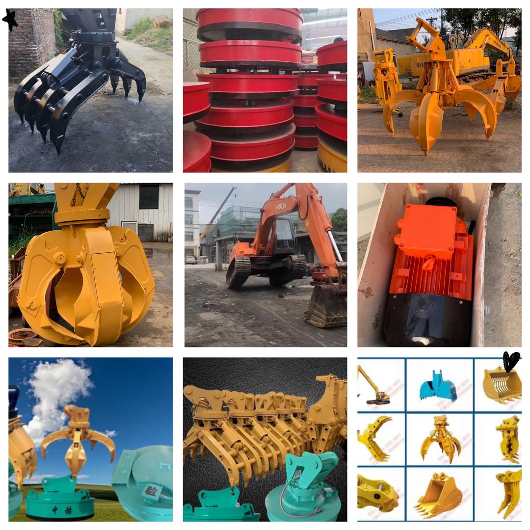 德重机械.吸盘.抓钢机厂家