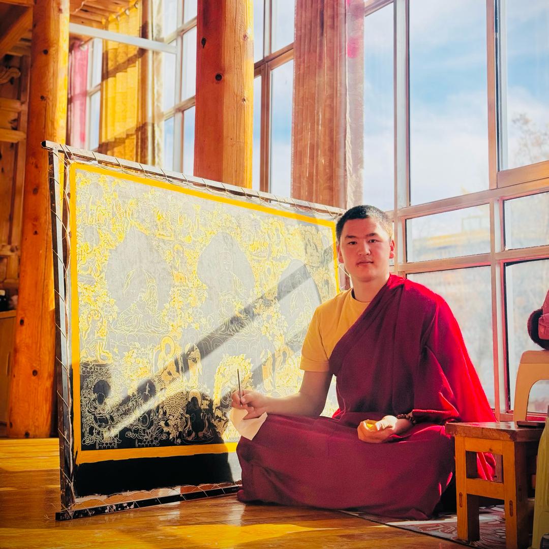 青海🎨唐卡画僧久美｛订制唐卡｝