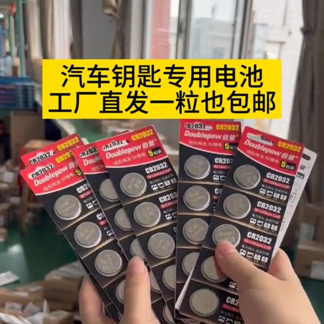 Doublepow倍量车钥匙专用电池