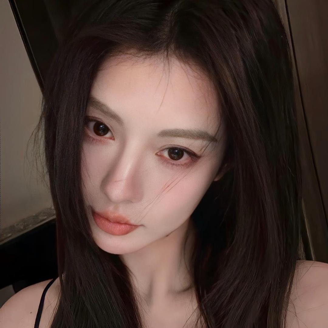 脸好圆.
