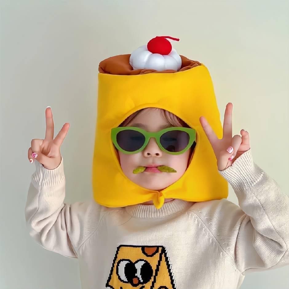 给苏打饼干打眼