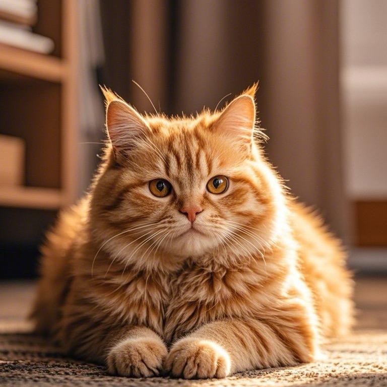 邪恶的胖橘猫
