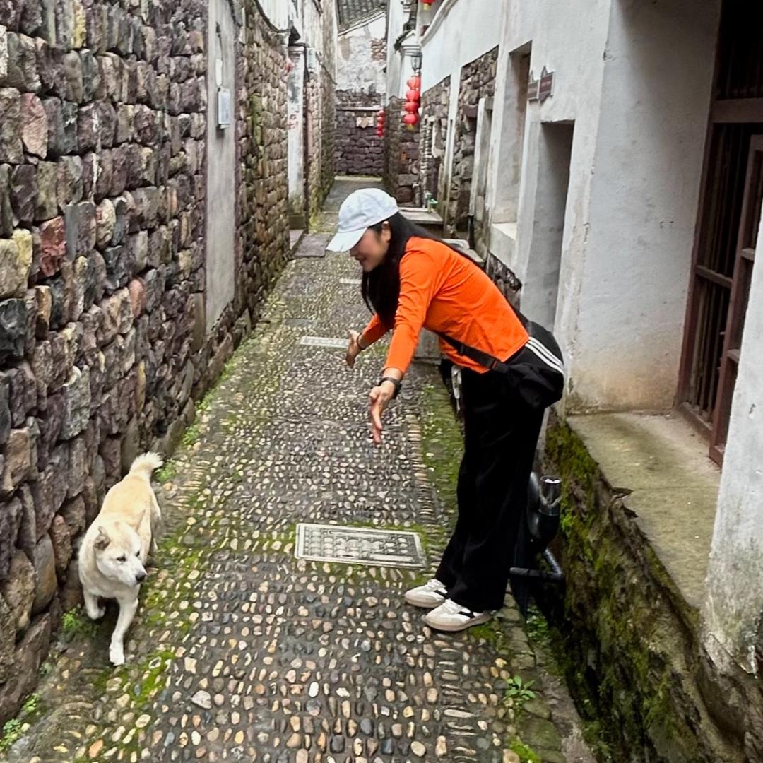 雨中漫步