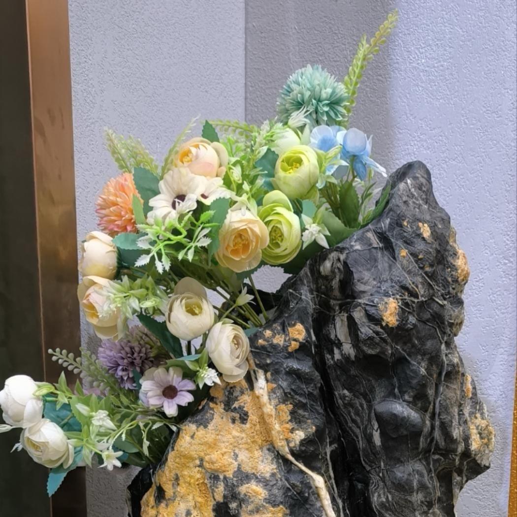 阿乐石头(灵璧奇石花盆.鱼缸)