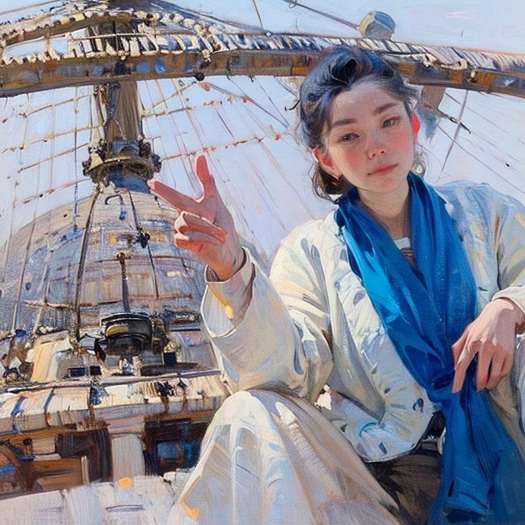 月月在教书