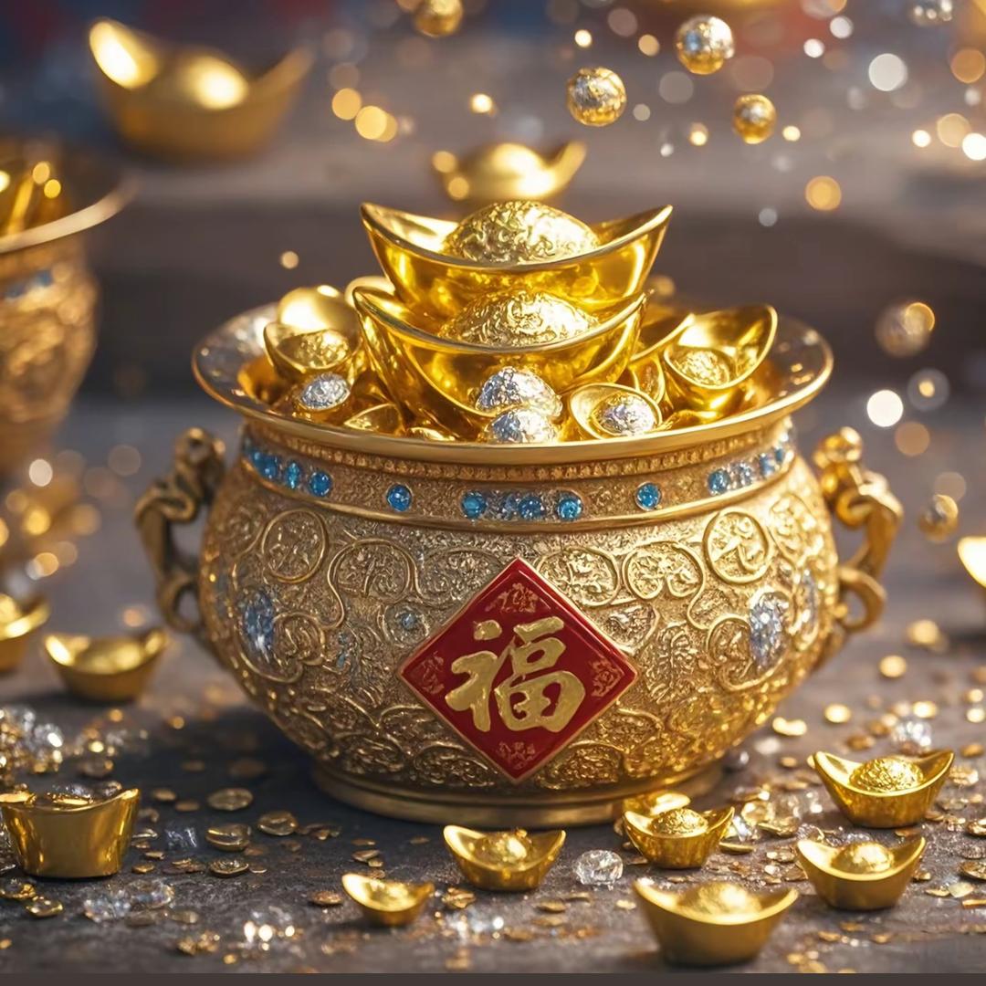张老师手工聚宝盆