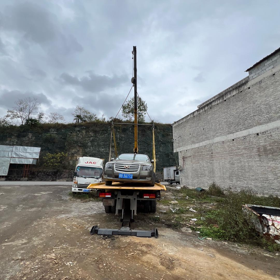大方应急道路救援拖车随车吊