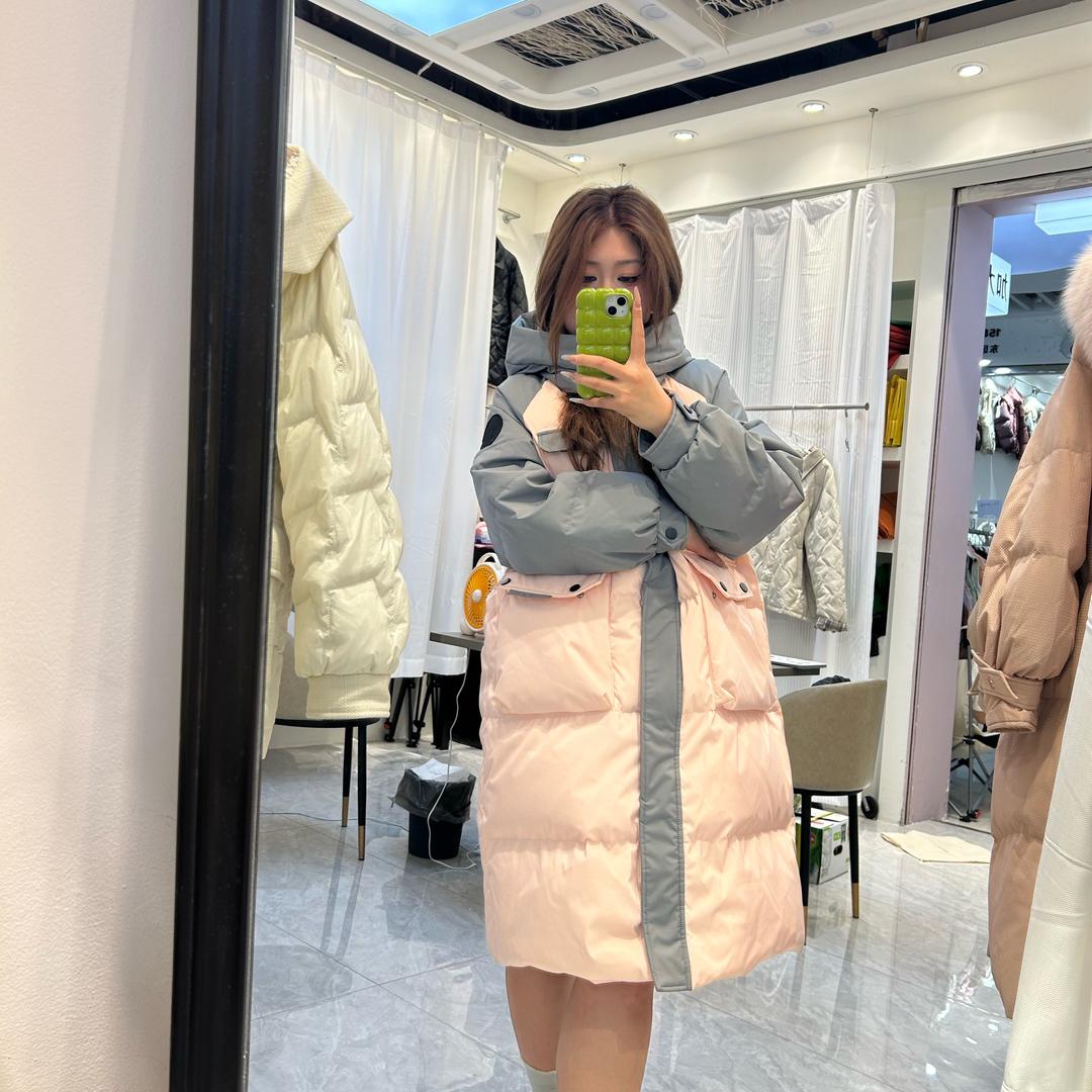 小蘑菇大码羽绒服