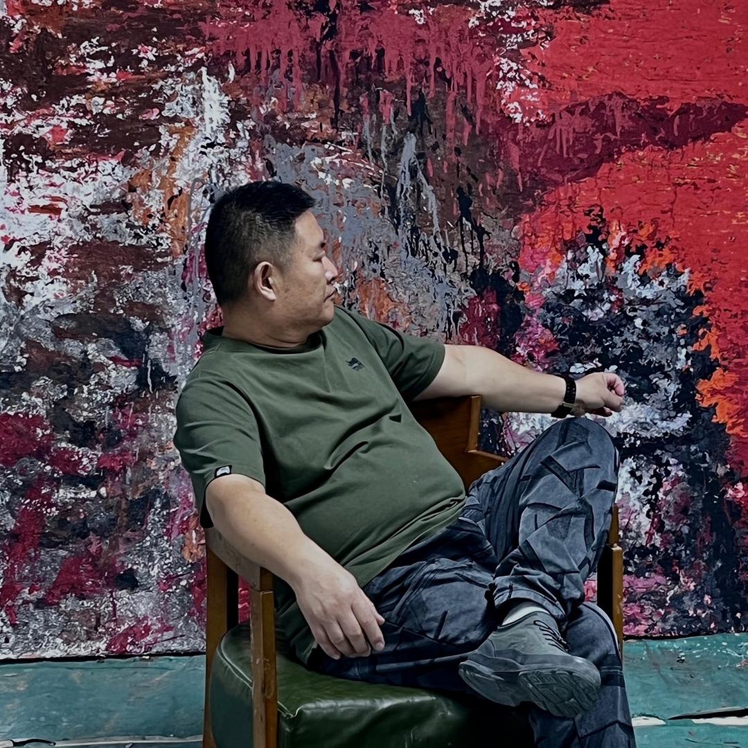 雷哥画油画