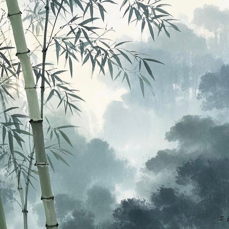 风过竹梢