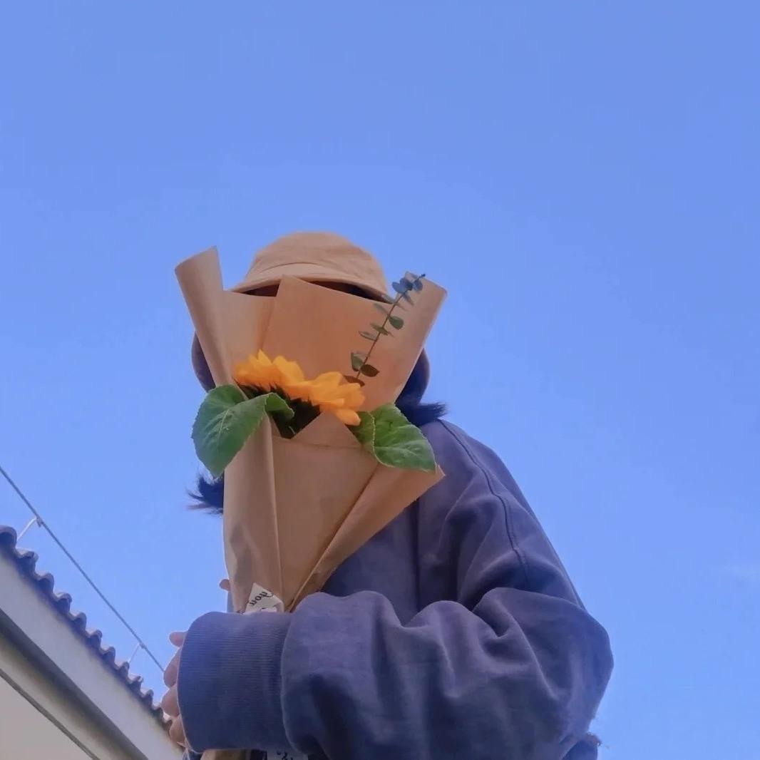 橘色日落