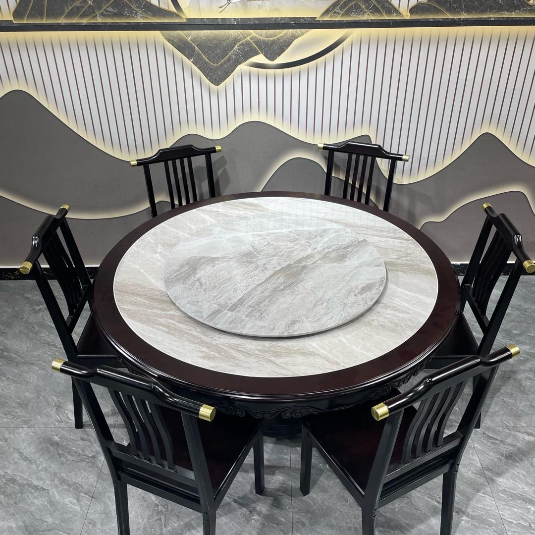 和圆餐桌家具