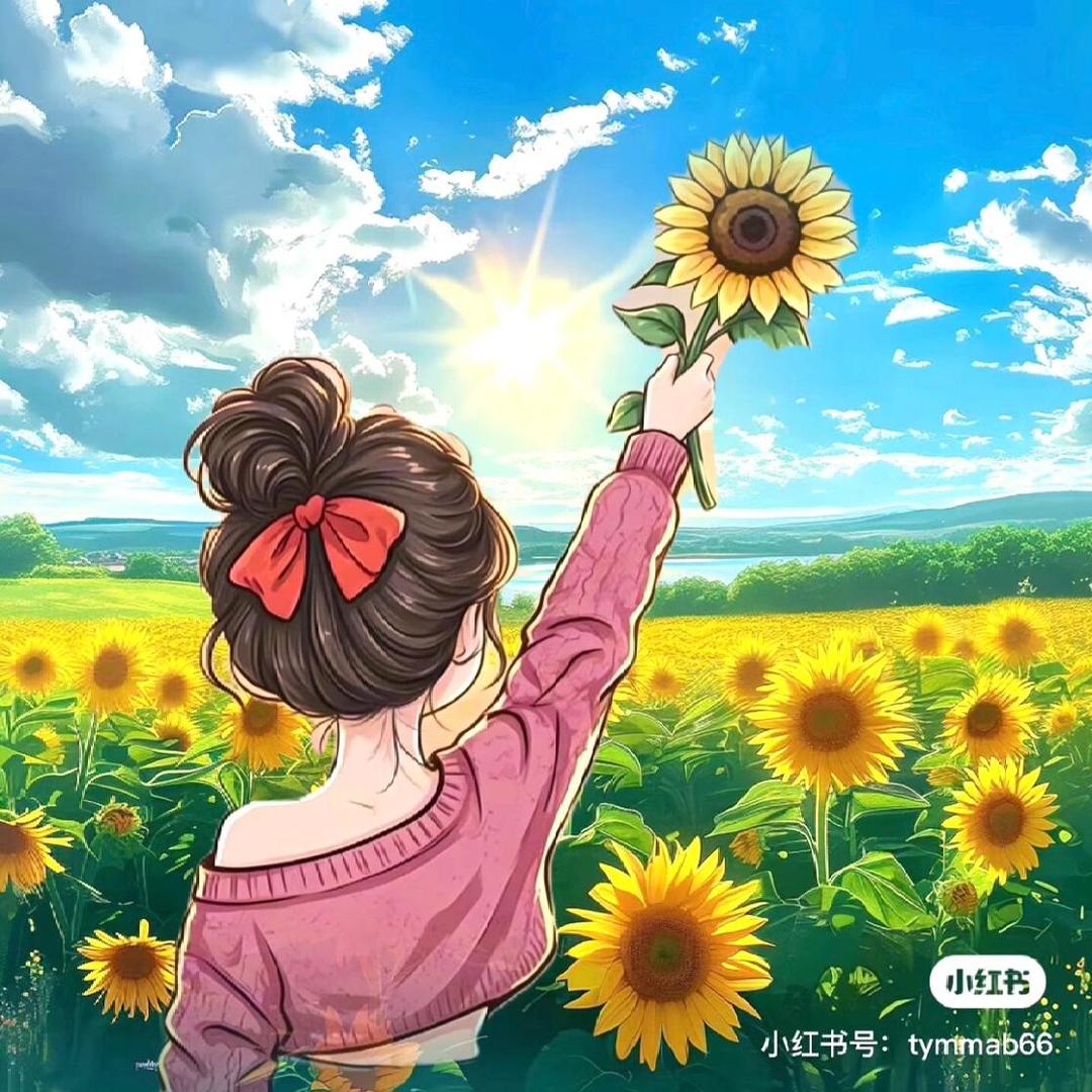 追向日葵🌻的光