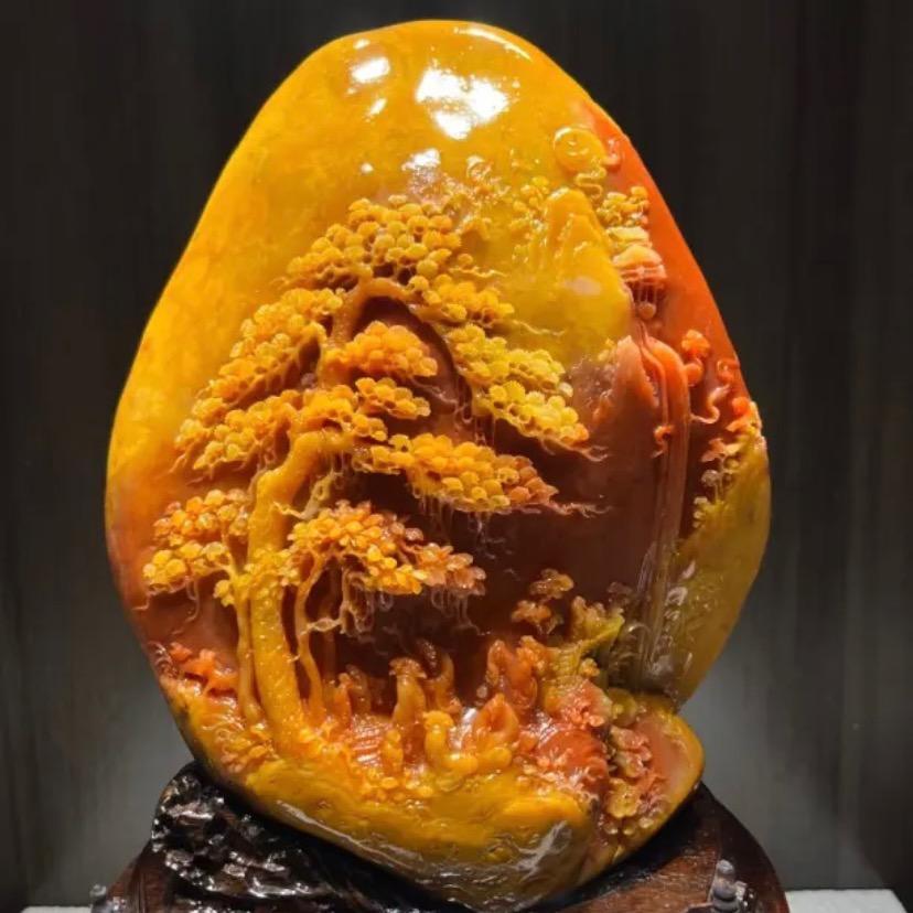 紫云轩寿山石摆件