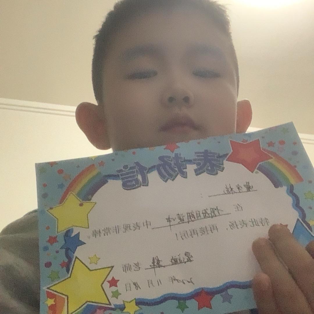 东北辽宁小学生曹宇杭