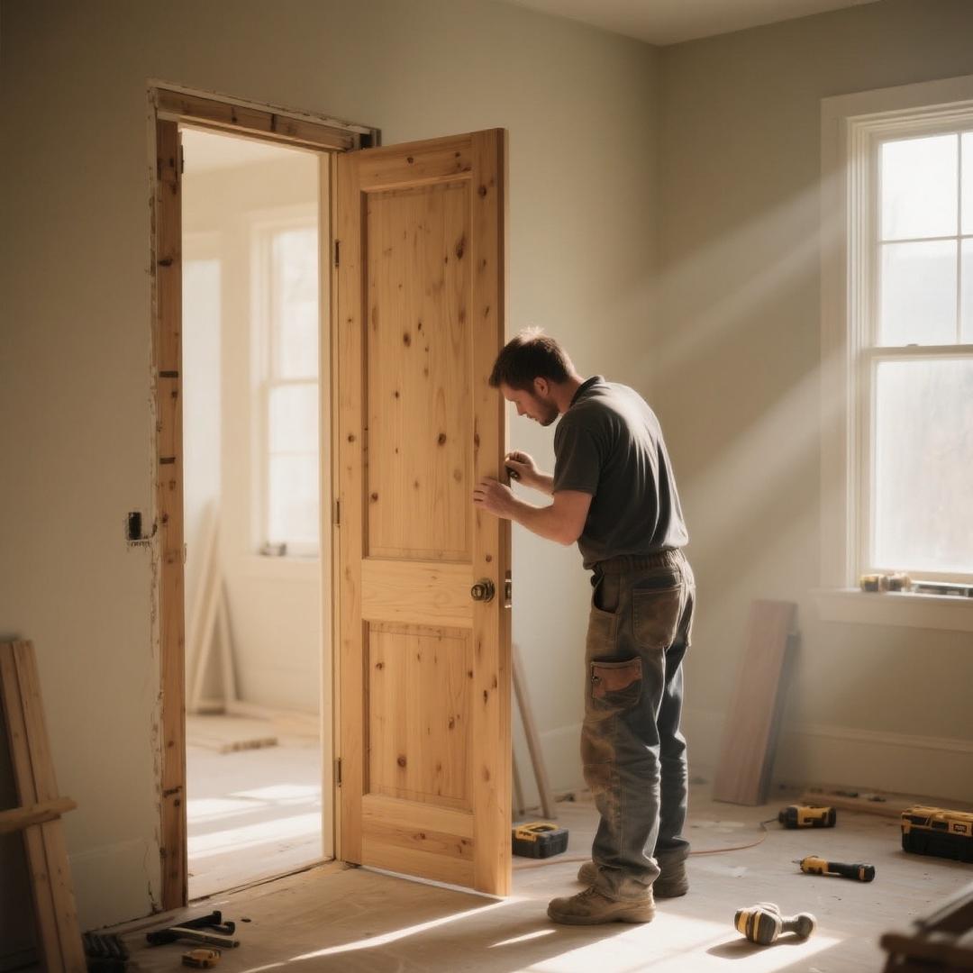 专业定做安装木门铝镁门