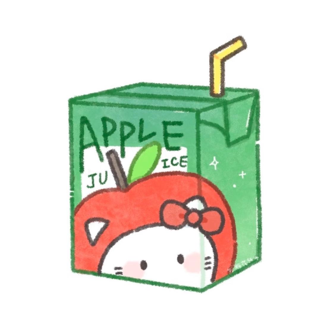 一杯苹果汁
