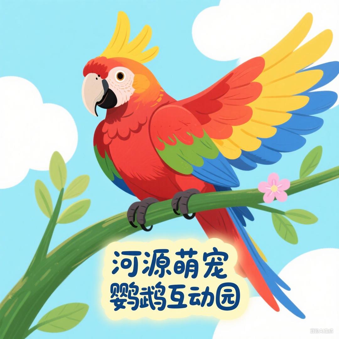 河源萌宠鹦鹉互动园
