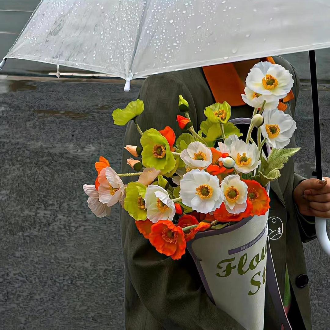 一半晴天一半下雨