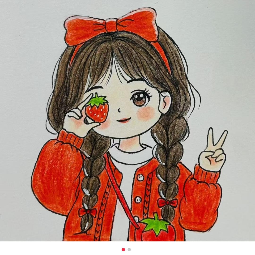 小美爱画画吖