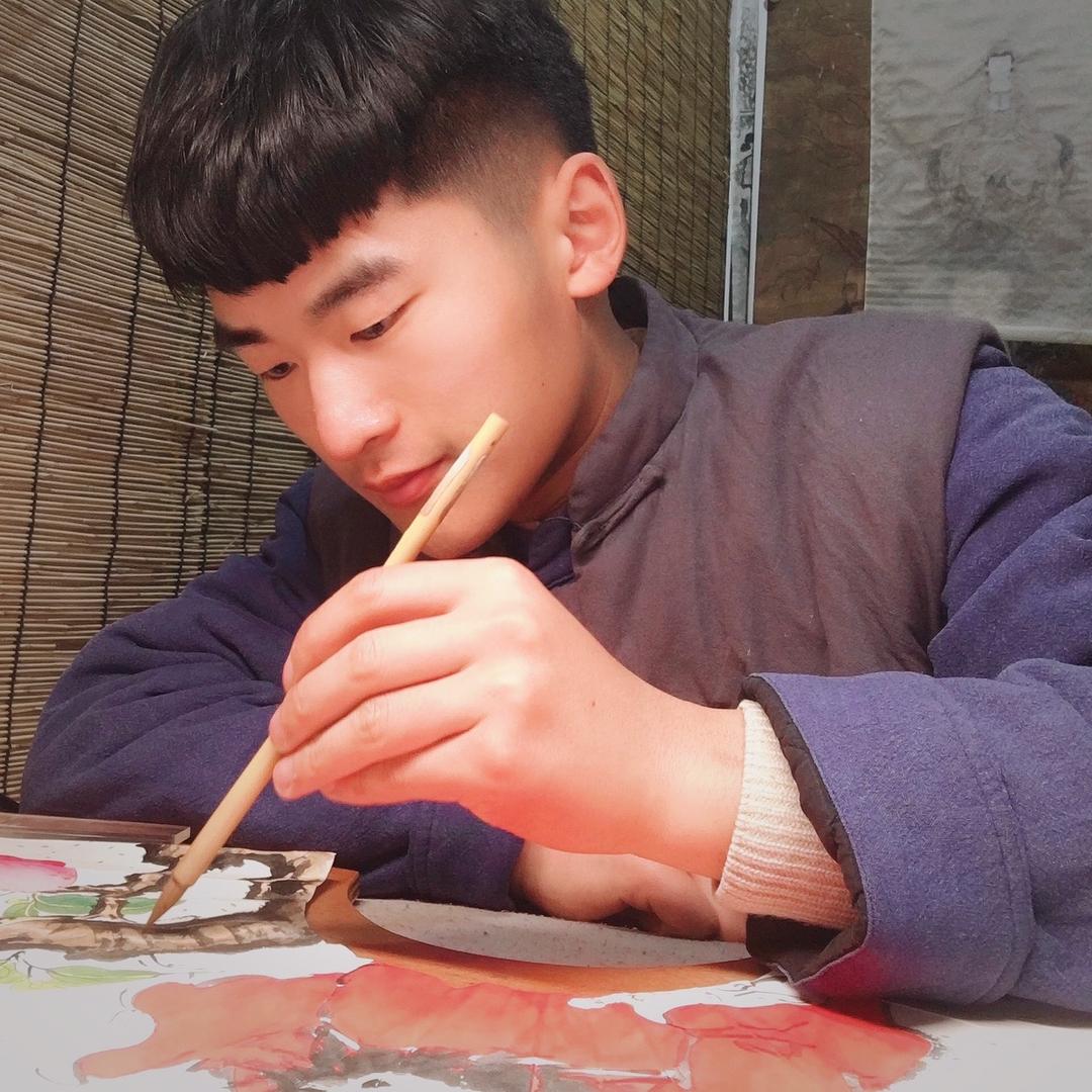 画画的老虎