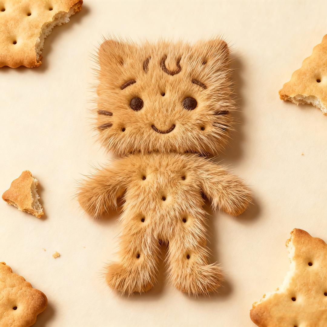 我的饼干分你一块