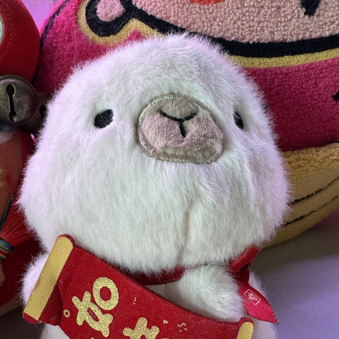 大灰狼中古毛绒玩具