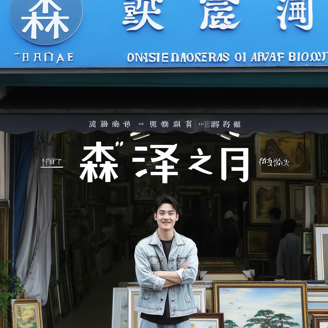 森泽之月装饰画