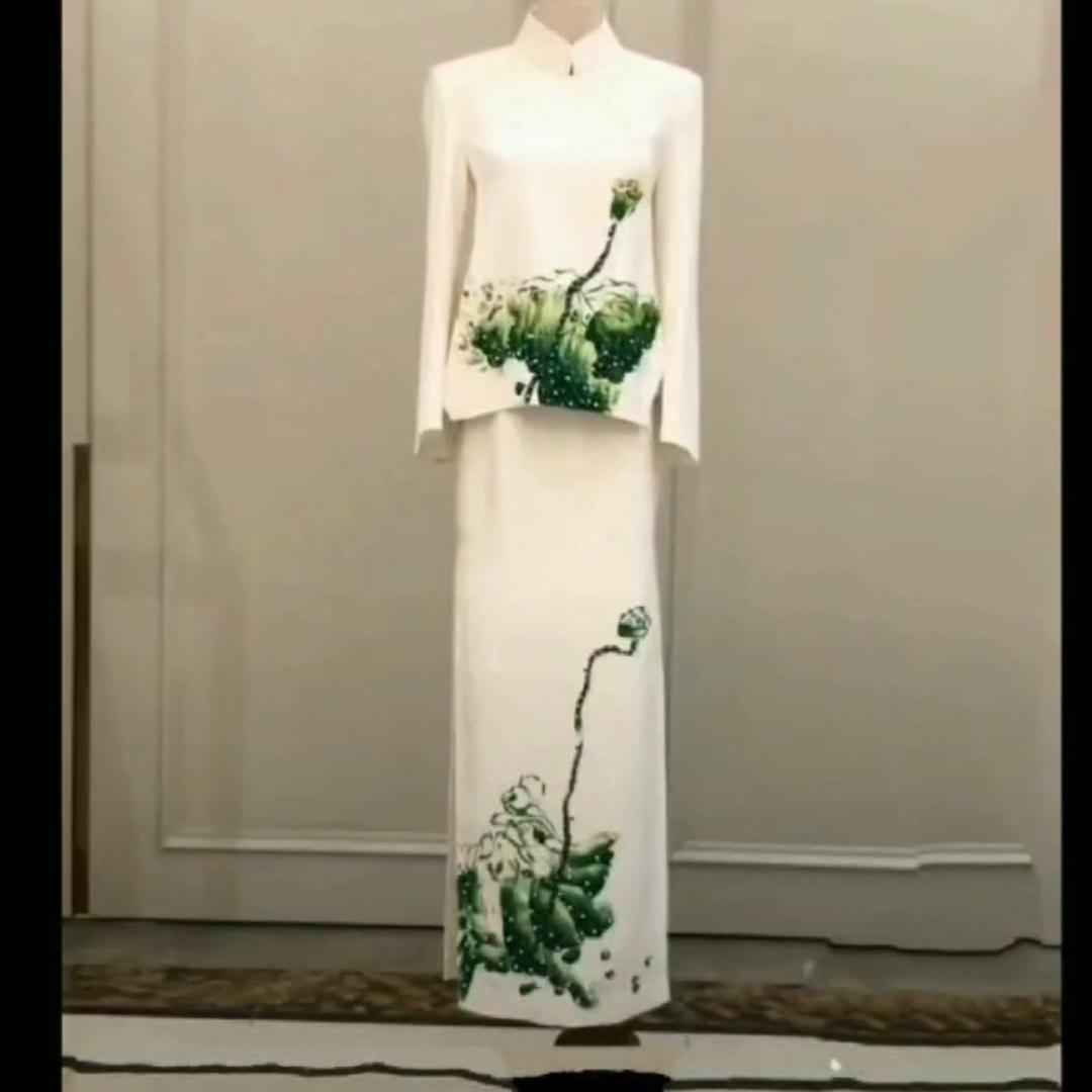 素锦旗袍私人定制