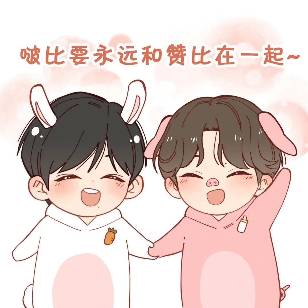 啵猪兔赞（莲花池见过肖战版）