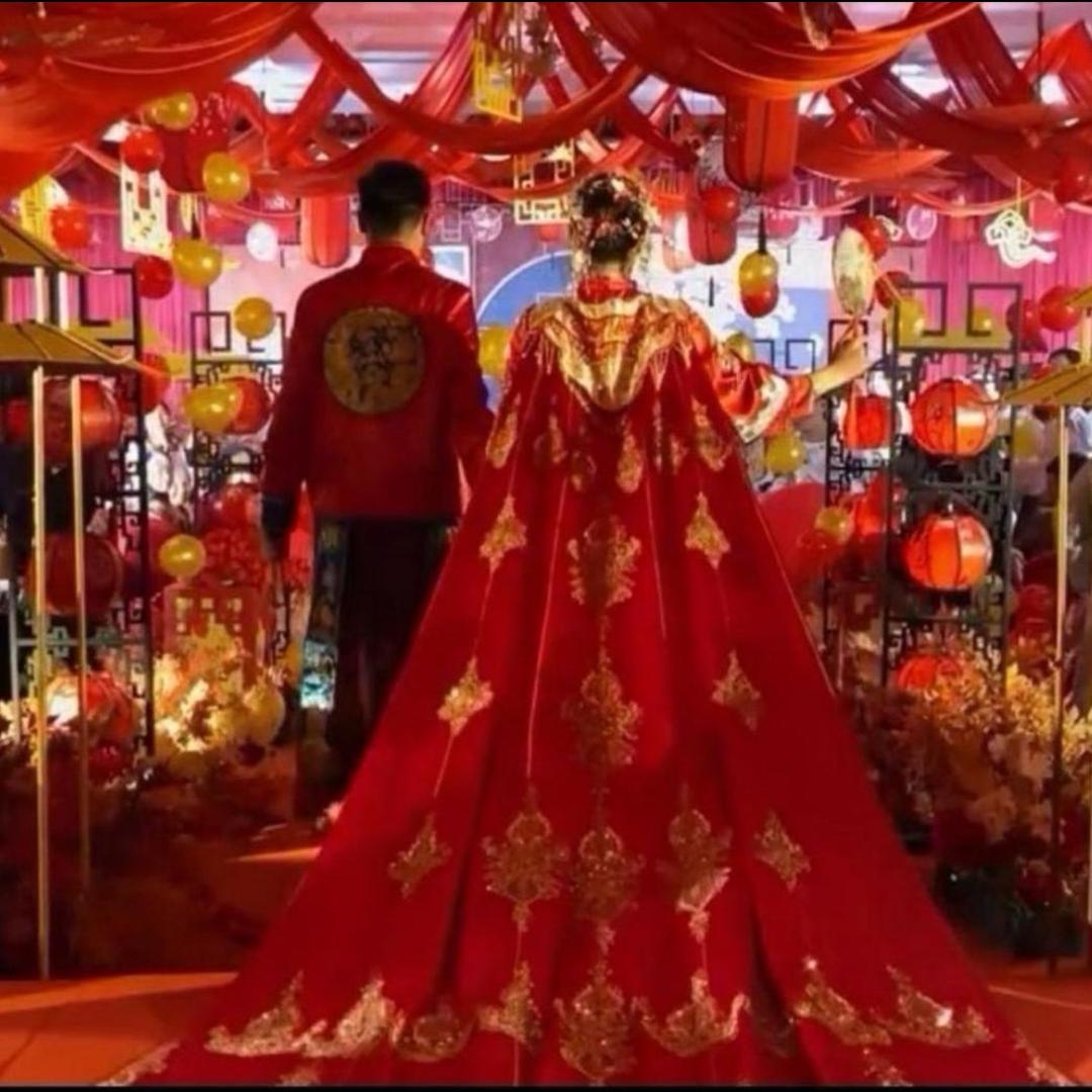 大鹏和雪玲（结婚庆发喜糖）晶晶鲲鹏